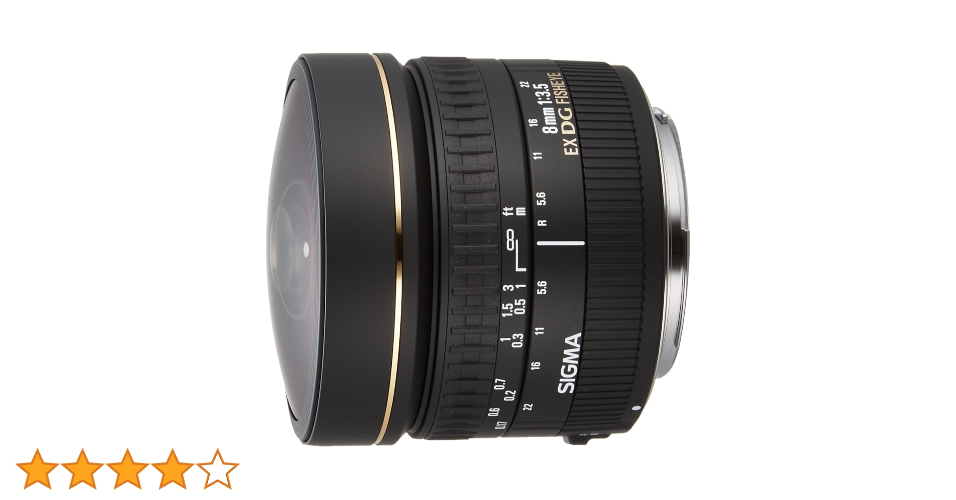 【魚眼レンズ】 SIGMA 8mm F3.5 EX DG FISHEYE Sigma 8mm f/3.5 EX DG Circular Fisheye Lens for Nikon SLR Cameras